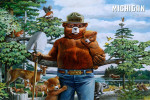 Michigan - Smokey Bear - Smokey Says - Prevent Wildfires