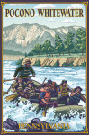 Pennsylvania - Painterly - Pocono Whitewater - River Rafting