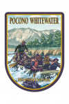 Pennsylvania - Painterly - Pocono Whitewater - River Rafting - Contour