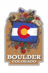 Boulder, Colorado - State Treasure Trove - State Series - Contour