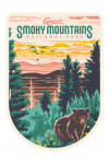 Great Smoky Mountains National Park - Explorer Series - Lantern Press Artwork - Contour