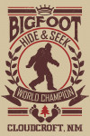 Cloudcroft, New Mexico - Bigfoot - Hide and Seek World Champion