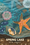 Spring Lake, New Jersey - Painterly - Tiny World Huge Wonders - Starfish & Shells