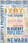 Point Pleasant Beach, New Jersey - Rustic Typography