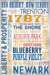 Sea Bright, New Jersey - Rustic Typography