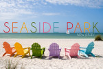 Seaside Park, New Jersey - Photography - Colorful Beach Chairs
