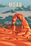 Moab, Utah - Painterly - Arches National Park