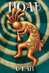 Moab, Utah - Kokopelli