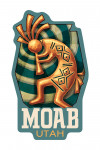 Moab, Utah - Kokopelli - Contour