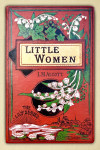 Vintage Book Cover - Little Women - Red