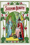Vintage Book Cover - Sleeping Beauty