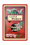 Vintage Book Cover - Little Women - Red Cover - Contour