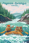 Pagosa Springs, Colorado - Get Outside Series - Seek Adventure - River Rafting - Evergreens