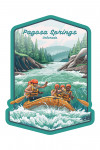 Pagosa Springs, Colorado - Get Outside Series - Seek Adventure - River Rafting - Evergreens -Contour