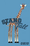 Ohio - Geometric - Giraffe - Stand Tall