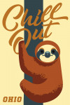Ohio - Geometric - Sloth - Chill Out