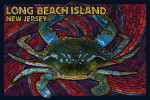 Long Beach Island, New Jersey - Mosaic - Blue Crab