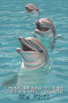 Long Beach Island, New Jersey - Dolphin Trio