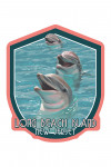 Long Beach Island, New Jersey - Dolphin Trio - Contour