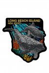 Long Beach Island, New Jersey - Mosaic - Dolphin - Contour