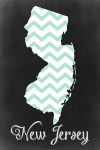 New Jersey - Chalkboard State