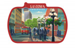 Vancouver, British Columbia - Lithograph - Gastown - Contour