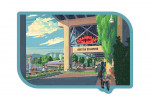 Vancouver, British Columbia - Painterly - Granville Island Entrance - Contour