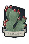 Vintage Flora Noir - Prickly Pear - Contour