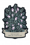 Vintage Flora Noir - Sentry Milk-Vetch - Contour