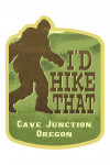 Cave Junction, Oregon - Bigfoot - I'd Hike That - Contour
