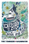Port Townsend, Washington - Watercolor - Whale - Deep Blue Sea