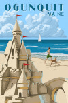 Ogunquit, Maine - Sandcastle