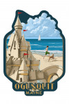 Ogunquit, Maine - Sandcastle - Contour