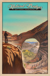 Natural Bridges National Monument, Utah - Lithograph