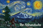 New York - Starry Night - The Adirondacks - Bigfoot
