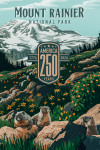 Mount Rainier National Park, Washington - Painterly Collection 250