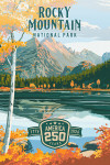 Rocky Mountain National Park, Colorado - Painterly Collection 250