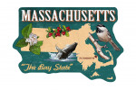 Plymouth, Massachusetts - State Icons - Contour
