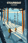 Steamboat Springs, Colorado -  Ski / Snow / Winter Series - Better on Foot - Snowshoeing