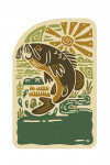Boho Colorblock - Bass Fishing - Contour