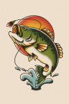 American Traditional - Bass Fishing