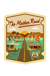Route 66 - Mother Road - Geometric - Contour