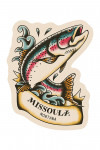 Missoula, Montana - American Traditional - Trout Fishing - Contour