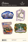 Savannah, Georgia - Sticker Sheet - 147824, 116160, 118586, 145576