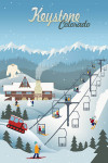 Keystone, Colorado - Retro Ski Resort