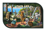 Painterly - Pack Life - Hiking Dogs - Contour