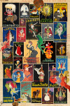 Vintage Spirits by Leonetto Cappiello - Collage