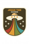 Joshua Tree, California - Simple Vector - Alien - Contour