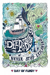 Hopewell Cape, New Brunswick - Watercolor - Whale - Deep Blue Sea - Bay of Fundy