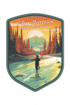 West Jefferson, North Carolina - This is Living - Fishing with Mountain - Contour